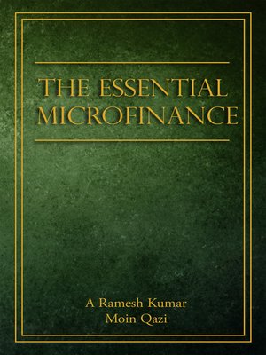 cover image of The Essential Microfinance